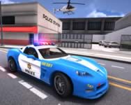 Police car simulator 2020 rally HTML5 jtk