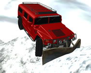 Winter snow plow jeep driving rally ingyen jtk